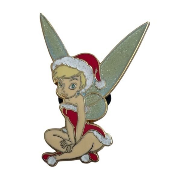 Disney Pins Tinker Bell Santa Ice Pixie Winter Holiday Christmas Set of 5 - Picture 5 of 9